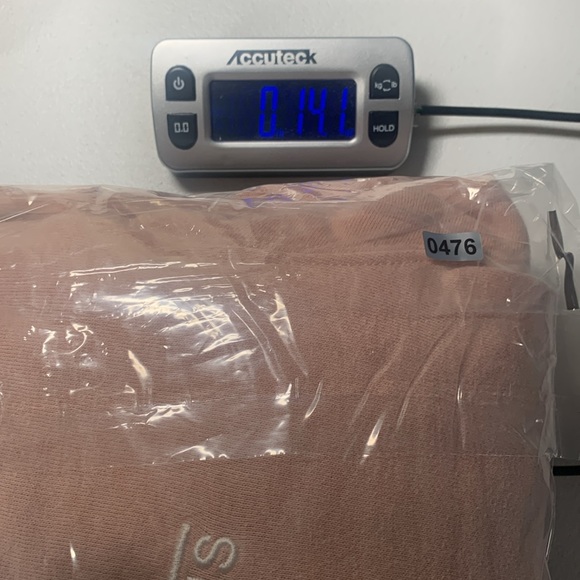 Vans Boxed Check Crop Pullover Hoodie Sweater Drawstring Womens small peach - Picture 9 of 9